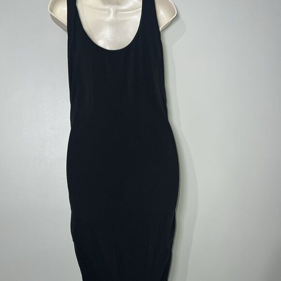 Scoopneck Side-Ruched Tank Maxi Dress - NY&C Style System - Picture 7 of 8